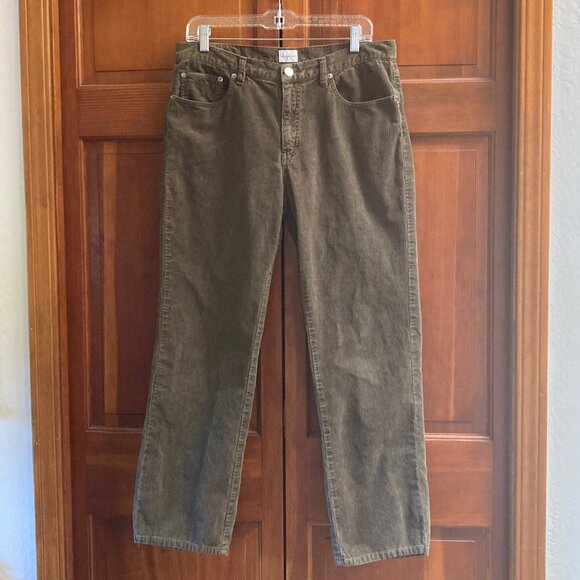 Calvin Klein Army Green Corduroy Pants - Size 31 - Vintage - Loose Fit - No tags - Picture 6 of 13